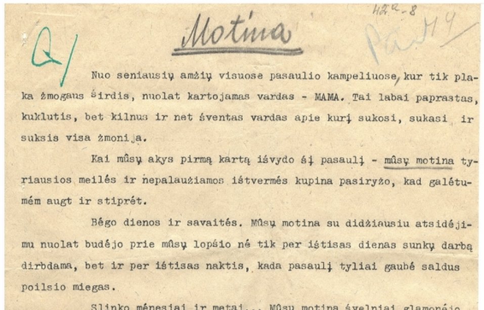 Įsijunk internetą ir skaityk archyvinius dokumentus