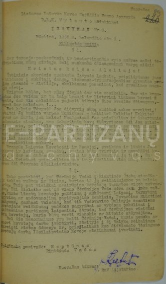 Įsijunk internetą ir skaityk archyvinius dokumentus