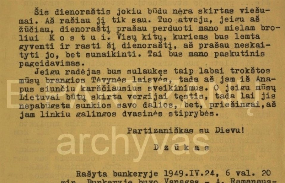 Įsijunk internetą ir skaityk archyvinius dokumentus 