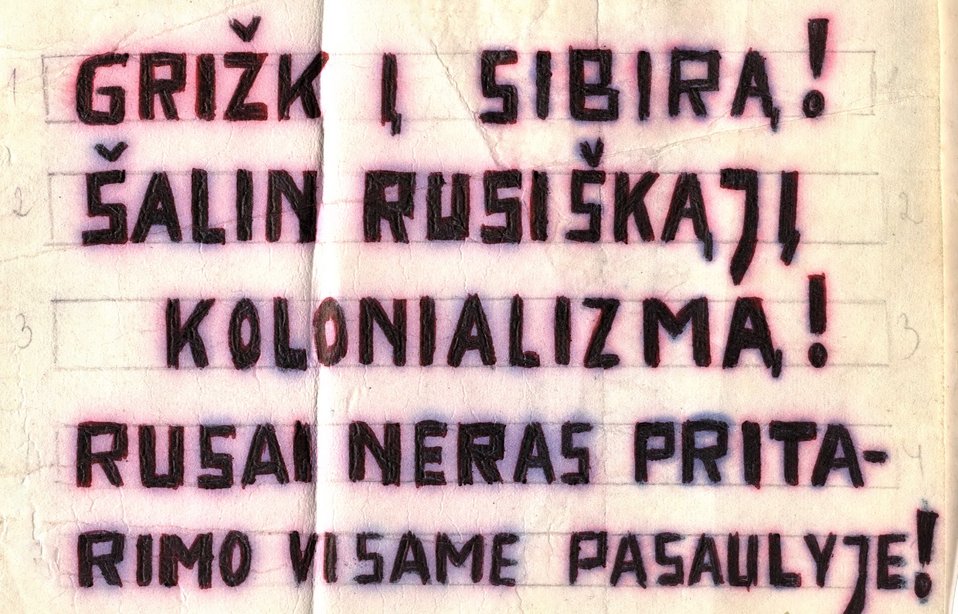 Antisovietinis atsišaukimas