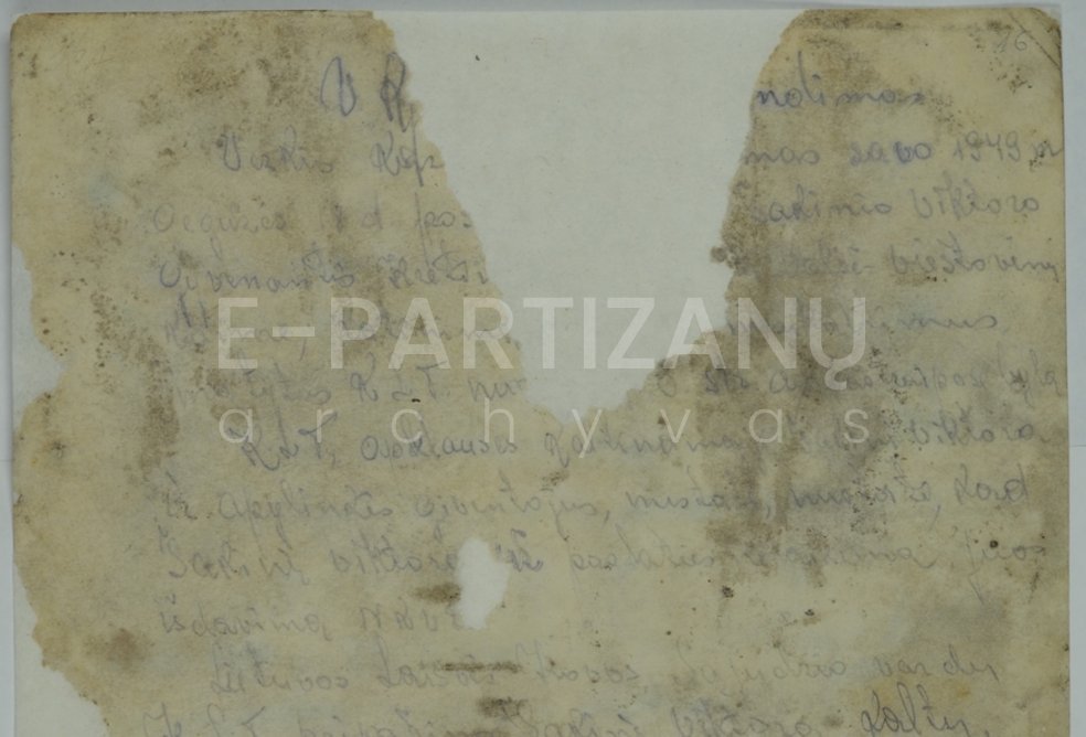 Zemaicių Apygardos Satrijos Rinktinės Verkio Tėvunijos Karo Lauko Teismo Sprendimas Skirti Mirties Bausme Aloyzui Liubinaviciui E Partizanų Archyvas
